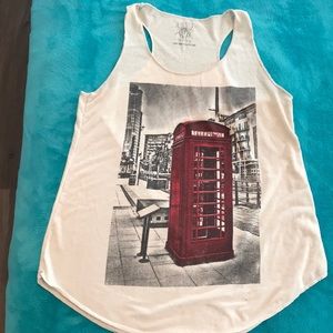 Phone booth tank top
